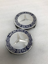 Load image into Gallery viewer, SET OF 2 CENTER CAPS Mercedes Benz A1704000025 75 MM 1ef49bd0