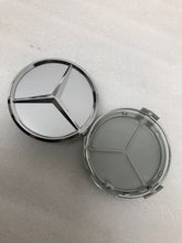 Load image into Gallery viewer, SET OF 2 CENTER CAPS Mercedes Benz A1714000125 75 MM 182fb2b0