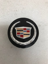 Load image into Gallery viewer, Set of 4 Cadillac ATS CTS CTS-V DTS STS SRX black center cap 9597375 4d3c9901