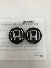 Load image into Gallery viewer, Set of 2 Honda Black Wheel Center Cap 44742 70MM 8bbba8fc